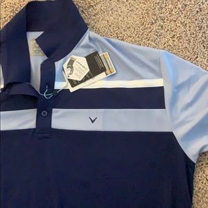 NWT Callaway men golf shirt